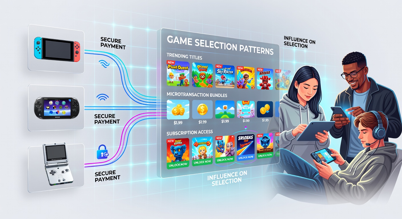 Mobile device displaying various digital payment options integrated with gaming apps on a portable platform