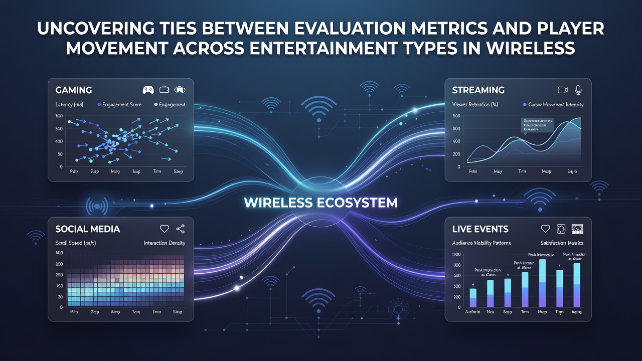 Analytics dashboard displaying player transition flows between game genres and streaming services on mobile networks
